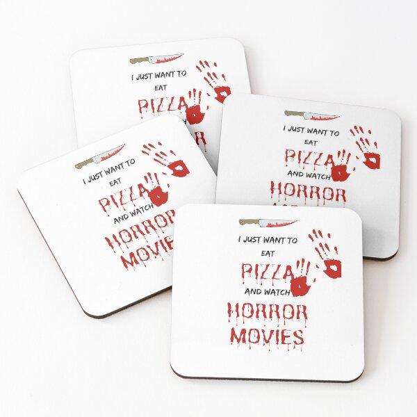 Item preview, I Just Want To Eat Pizza And Watch Horror Movies designed and sold by bsrishika.