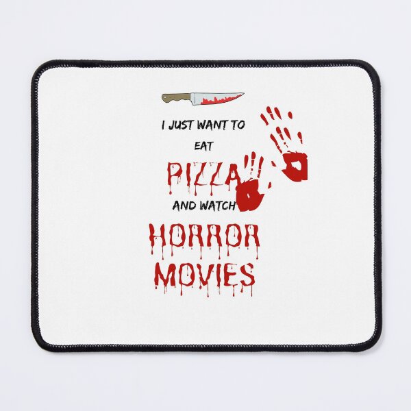 Item preview, I Just Want To Eat Pizza And Watch Horror Movies designed and sold by bsrishika.