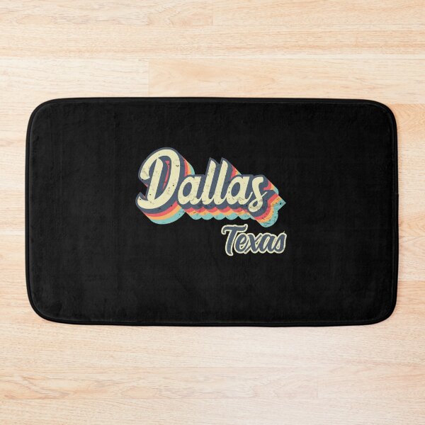 Item preview, Dallas City Texas Retro Vintage 70s rainbow designed and sold by Teelogic.
