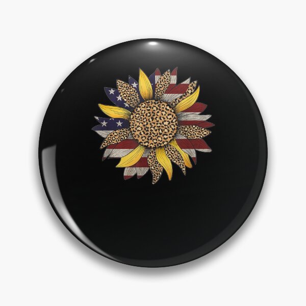Item preview,  Sunflower American Flag Leoparrd July designed and sold by ritaz78.