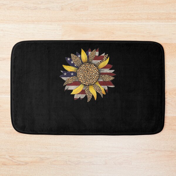 Item preview,  Sunflower American Flag Leoparrd July designed and sold by ritaz78.