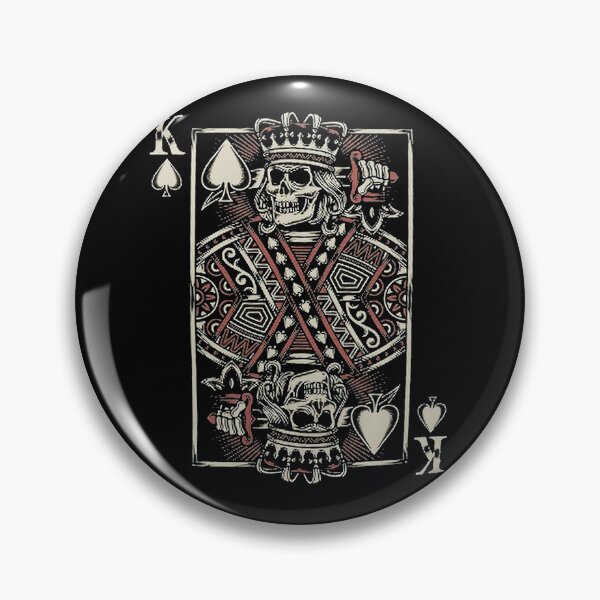 Item preview, King Of Spades Skull designed and sold by shopDS33.