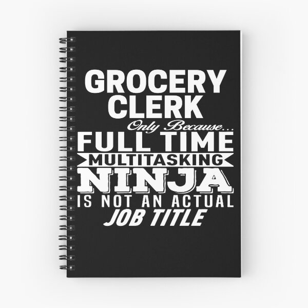 Item preview, Grocery clerk designed and sold by clickmostro.