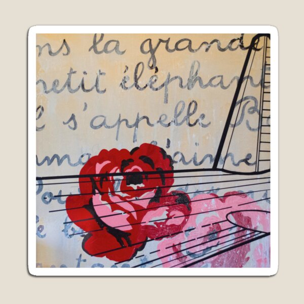 The Rose and the Wellington II Magnet