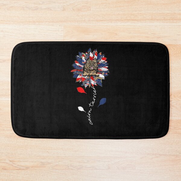 Item preview,  Cairn Terrier Sunflower American Flag July designed and sold by ritaz78.