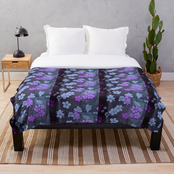 Item preview, Purple flowers hamisama design  designed and sold by hamisama.