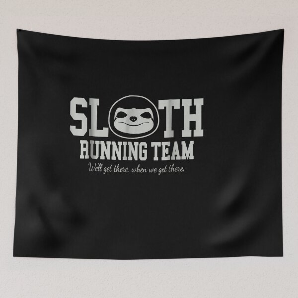 Item preview,  Sloth Running Team Slow Exercise Animal designed and sold by ritaz78.