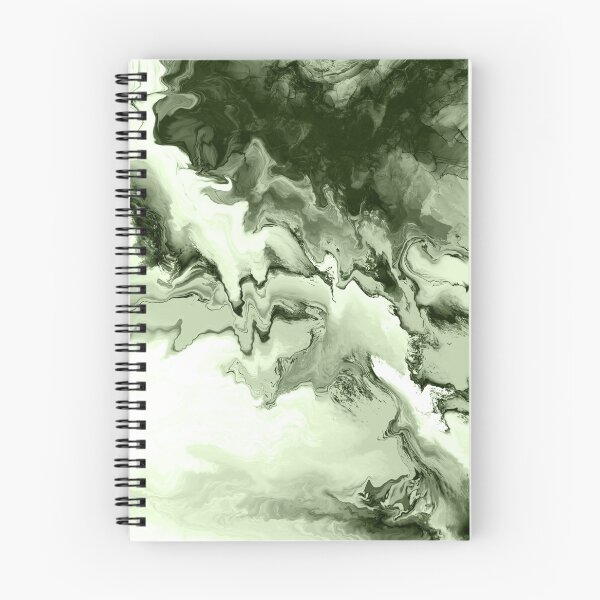Item preview, Dark Olive Green, Soft Pastel Green, Sage Green Liquid Marble designed and sold by venella.
