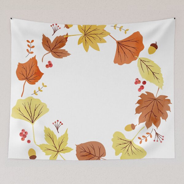 Item preview, Autumn fallen leaves character  designed and sold by MonggleMarket.