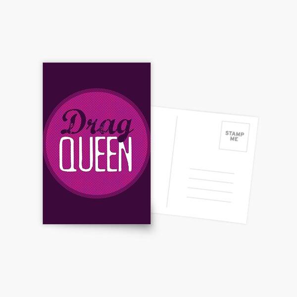 Drag Queen Postcard
