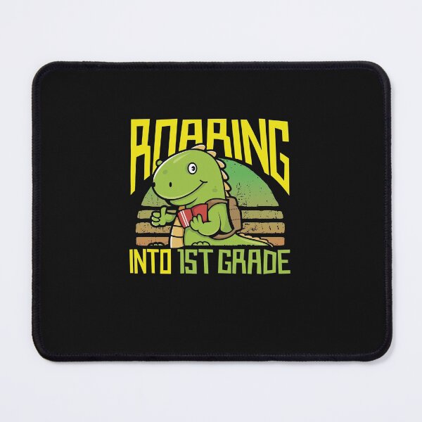 Item preview, Roaring Into 1st Grade Dinosaur Back to School designed and sold by omgsavariya.