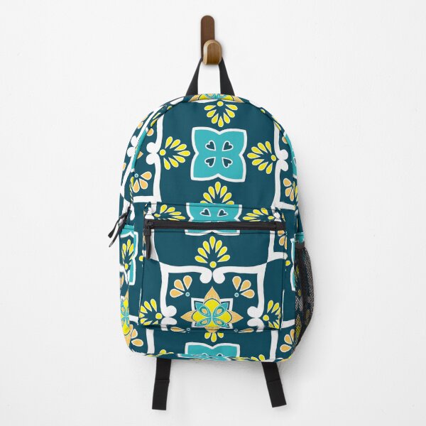 Item preview,  Azulejos Mint, teal, yellow and white designed and sold by FK-UK.