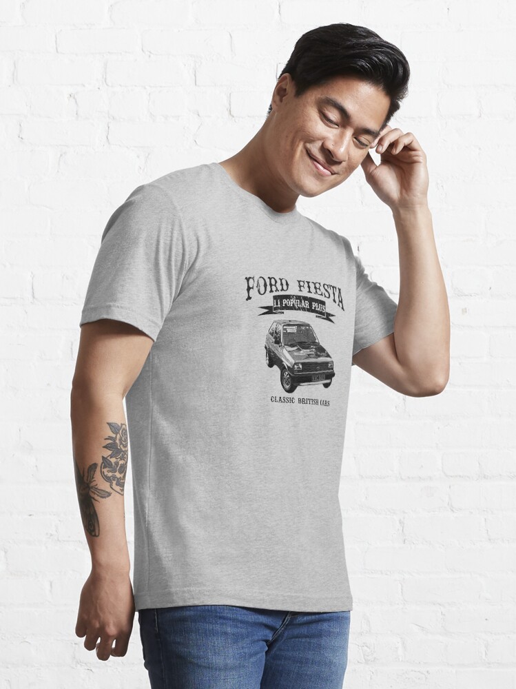 Alternate view of Ford Fiesta 1.1 Popular Plus Car Auto Retro Essential T-Shirt