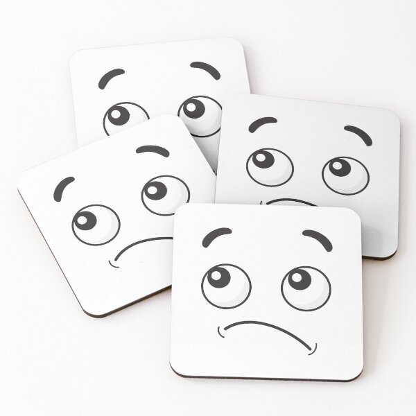 Item preview, Sad emoji Smiley Face confused Apparel Essential Motivation Inspiration Joy Mood designed and sold by DesignByHeartUK.