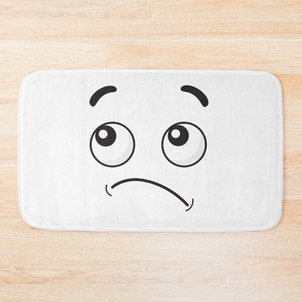 Item preview, Sad emoji Smiley Face confused Apparel Essential Motivation Inspiration Joy Mood designed and sold by DesignByHeartUK.