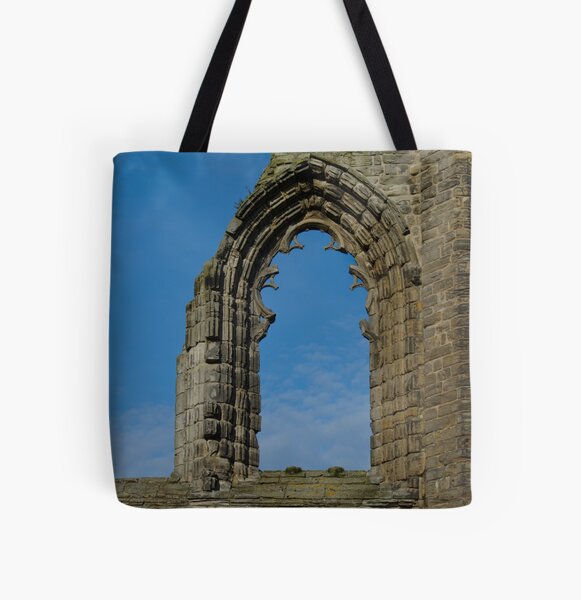 Window In St Andrews Cathedral All Over Print Tote Bag