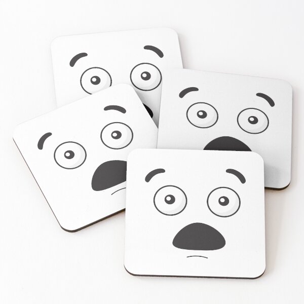 Artikelvorschau, Suprise emoji Face Smiley Face confused Apparel Essential Motivation Inspiration Joy Mood entworfen und verkauft von DesignByHeartUK.