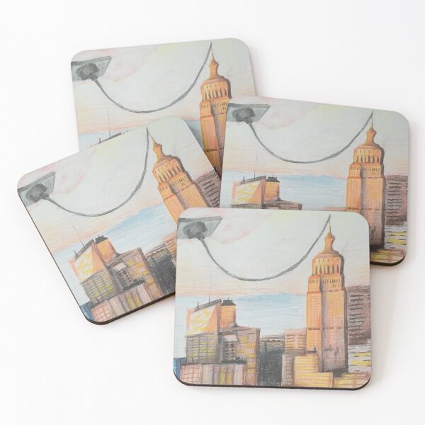 Item preview, Vintage City Skyline designed and sold by scoalamrculesti.