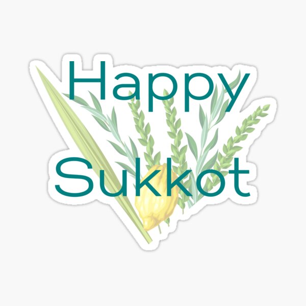 Happy Sukkot Sticker