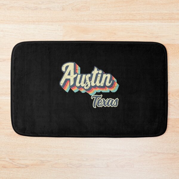 Item preview, Austin City Texas Retro Vintage 70s rainbow designed and sold by Teelogic.