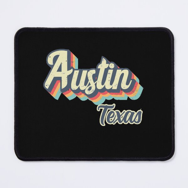 Item preview, Austin City Texas Retro Vintage 70s rainbow designed and sold by Teelogic.