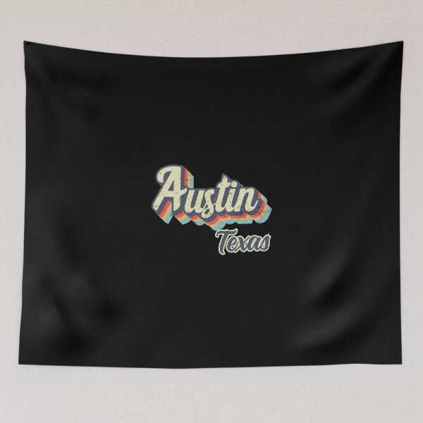 Item preview, Austin City Texas Retro Vintage 70s rainbow designed and sold by Teelogic.