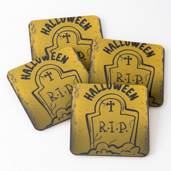 Item preview, Halloween party vector yellow background illustration designed and sold by Fash Trendz.