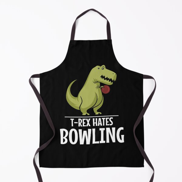 Item preview, Dinosaur T-Rex Hates Bowling designed and sold by underheaven.