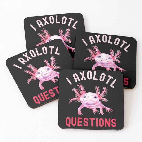 Item preview, I Axolotl Questions, Cute Funny Axolotl designed and sold by Fabvity.
