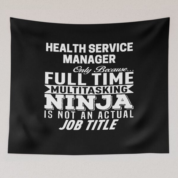 Item preview, Health service manager designed and sold by clickmostro.