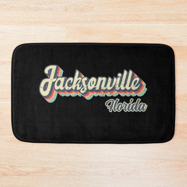 Item preview, Jacksonville City Florida Retro Vintage 70s rainbow designed and sold by Teelogic.