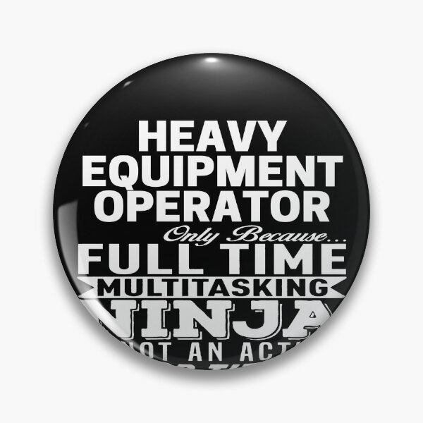 Item preview, Heavy Equipment Operator designed and sold by clickmostro.