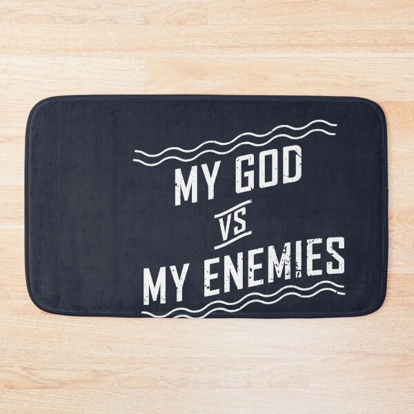 Item preview, My God vs My Enemies designed and sold by Bricke.