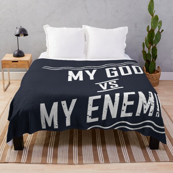 Item preview, My God vs My Enemies designed and sold by Bricke.