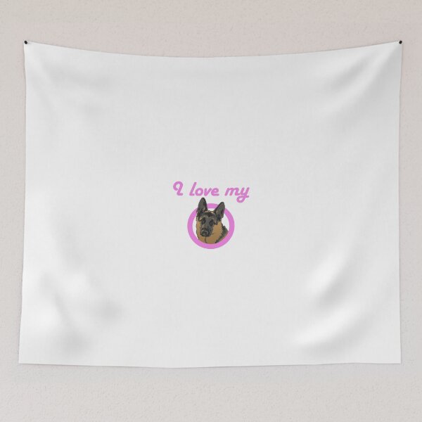 Item preview, I love my German Shepard! designed and sold by Mobius Tees.