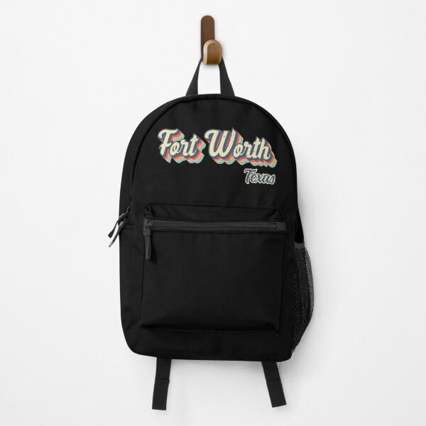 Item preview, Fort Worth City Texas Retro Vintage 70s rainbow designed and sold by Teelogic.