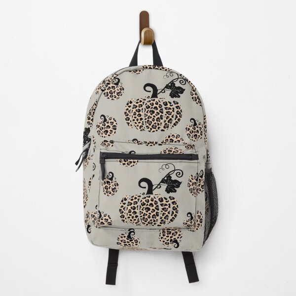 Item preview, Cute Leopard print pumpkin - halloween - autumn - fall - beige and brown designed and sold by hasbeenz.