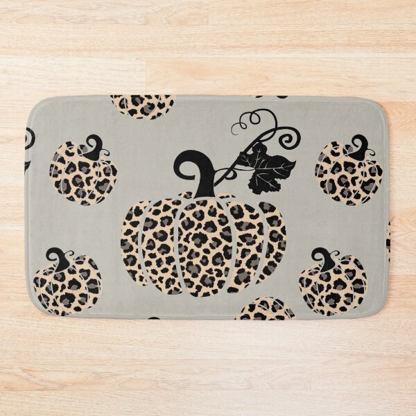 Item preview, Cute Leopard print pumpkin  - halloween - autumn - fall - beige and brown designed and sold by hasbeenz.