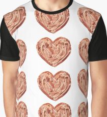Bacon Hearts Graphic T-Shirt
