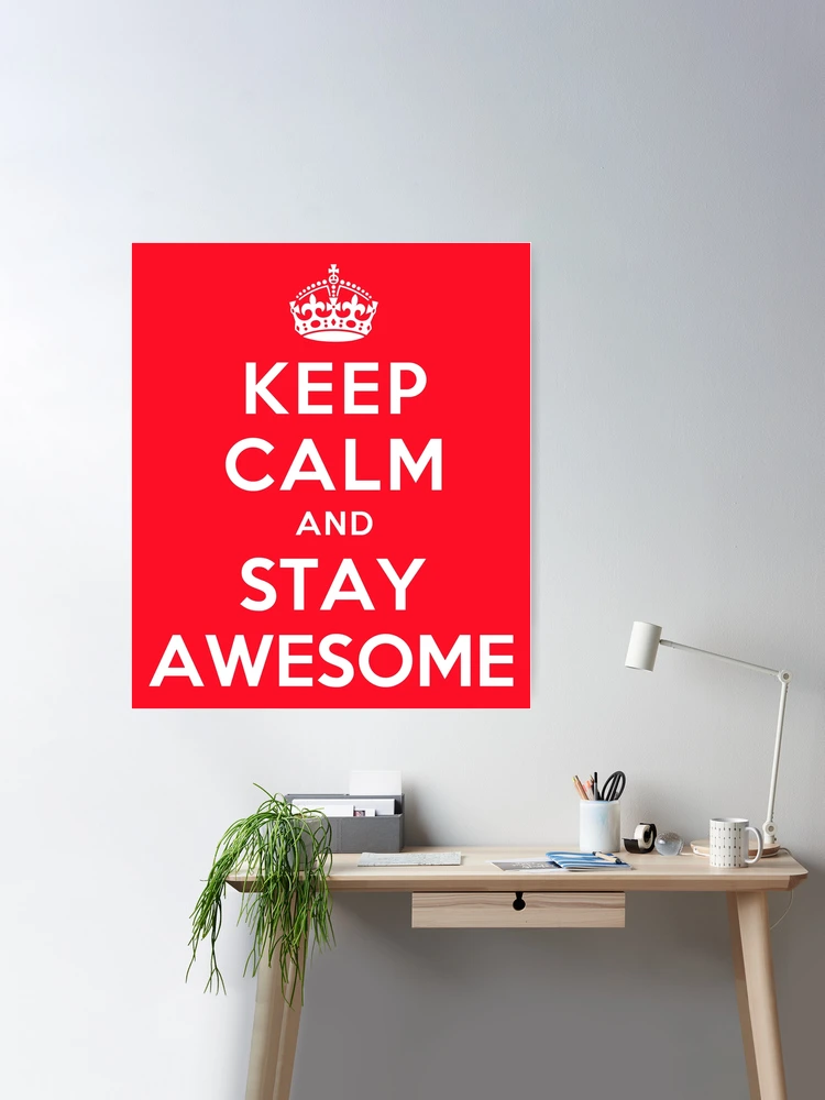 Keep cool and be awesome. This is always acceptable. #KeepCool