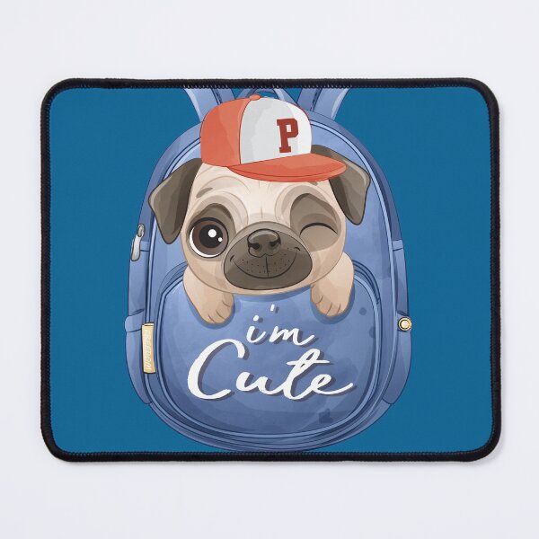 Item preview, Cute Face Pug Dog designed and sold by tee4shirt.