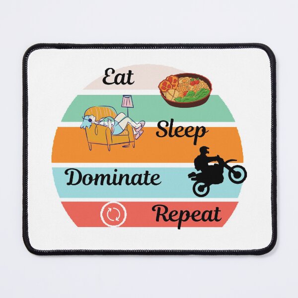 Item preview, Eat sleep dominate repeat designed and sold by T-ShirtIn85.