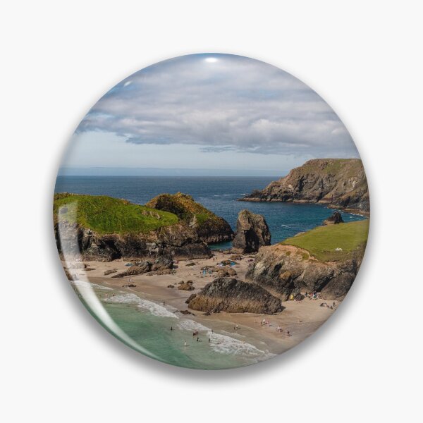 Item preview, Kynance Cove  Cornwall, Panoramic, the lovely green water designed and sold by kathleenjean.