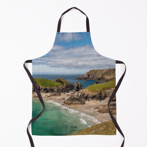 Item preview, Kynance Cove Cornwall, Panoramic, the lovely green water designed and sold by kathleenjean.