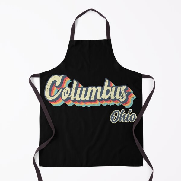 Item preview, Columbus City Ohio Retro Vintage 70s rainbow designed and sold by Teelogic.
