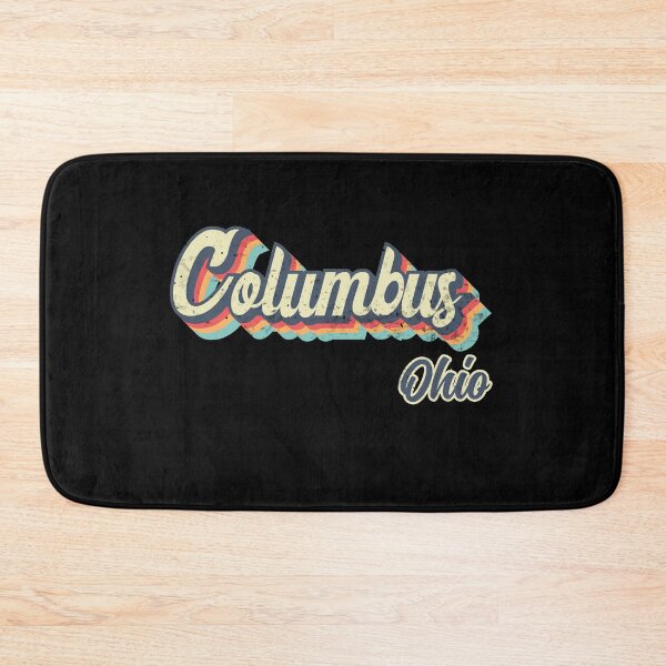 Item preview, Columbus City Ohio Retro Vintage 70s rainbow designed and sold by Teelogic.