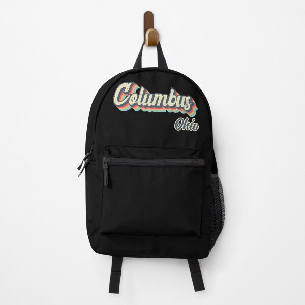Item preview, Columbus City Ohio Retro Vintage 70s rainbow designed and sold by Teelogic.