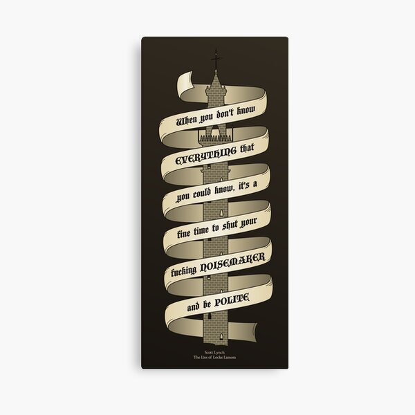 Shut Your Noisemaker Canvas Print