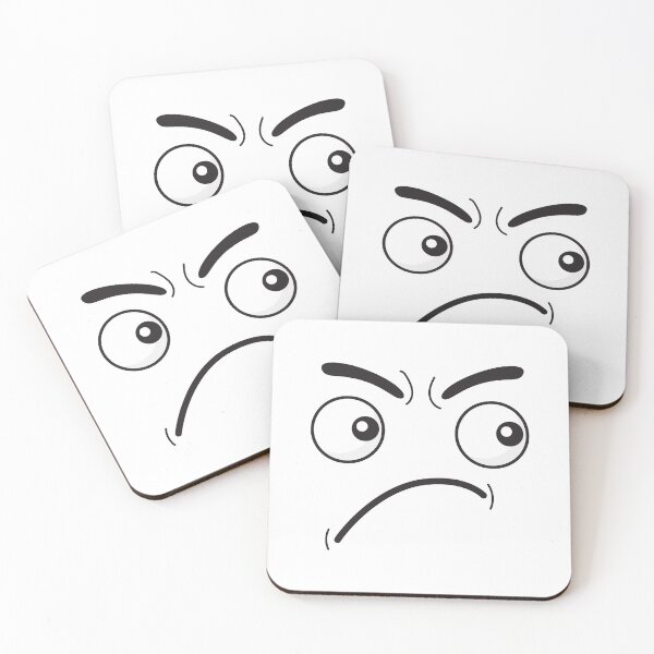 Item preview, Aggressive Sorrow Anger Sad Cry Aggression Low Mood Face Apparel Essential Motivation Inspiration Joy Mood designed and sold by DesignByHeartUK.