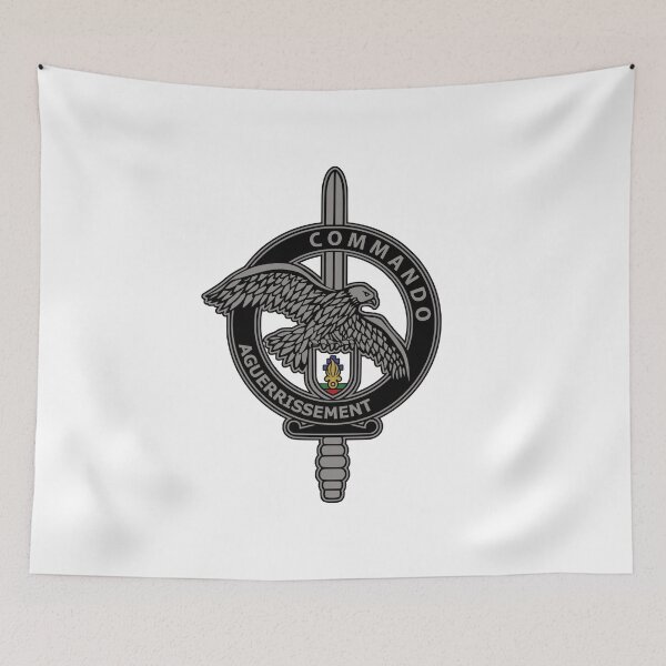 Item preview, French Foreign Legion Commando Training Badge designed and sold by sirglennbo.